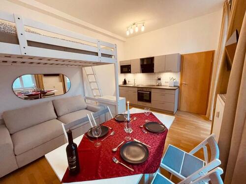 Foto - Vollmöblierte 1-RW mit Balkon zwischen Domplatz u. Fischmarkt