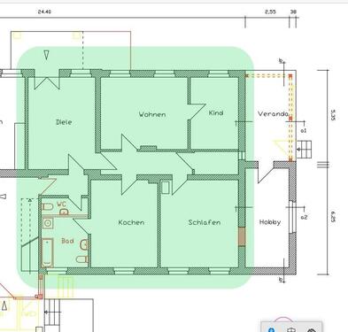 Foto - 4 Zimmer Erdgeschoßwohnung zur Miete in Burg (Spreewald)