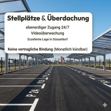 Foto - Top-Stellplätze in Düsseldorf-Eller Süd - Überdacht & Flexibel!