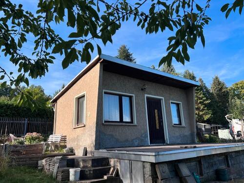 Foto - Garten mit Bungalow Saalfeld Über den Teichen.