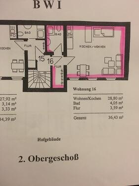 Foto - 1 Raum Wohnung zu verkaufen. kein Makler gewünscht