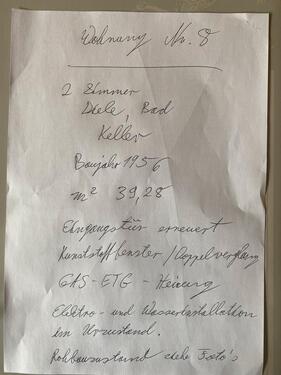 Foto - 2 Zimmer Etagenwohnung zum Kaufen in Hagen