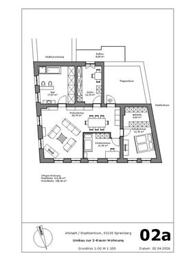 Foto - 3 Zimmer Etagenwohnung zur Miete in Spremberg