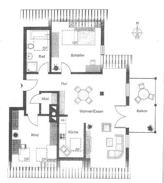 Foto - Dachgeschoßwohnung in Fürstenfeldbruck zur Miete