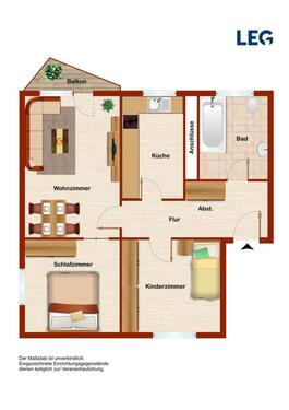 Foto - 3 Zimmer Etagenwohnung in Hamm