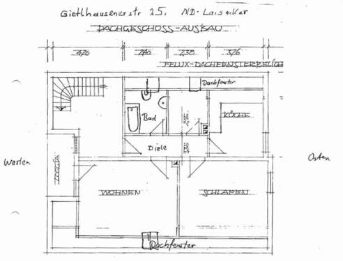 Foto - 2.5 Zimmer Dachgeschoßwohnung zur Miete in Neuburg an der Donau