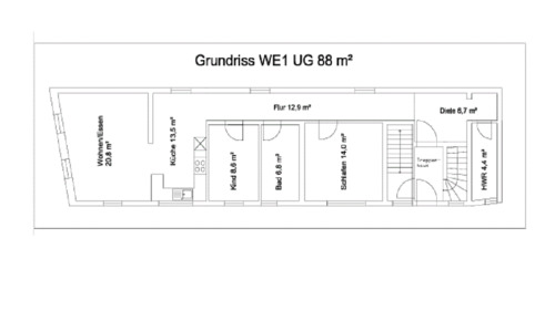 Foto - 3 Zimmer Erdgeschoßwohnung zur Miete in Wörth am Rhein