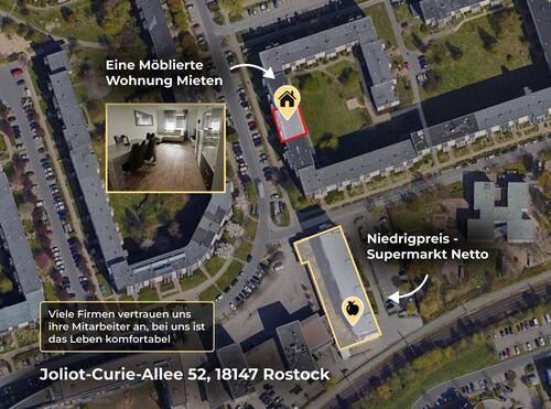 Foto - Etagenwohnung in Rostock zur Miete