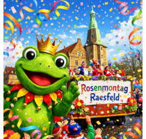 Karnevals-Wochenende 2026 in Raesfeld – FeWo zentral ✅