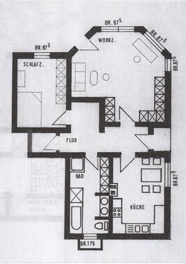 Foto - 2 Zimmer Etagenwohnung in Mörlenbach