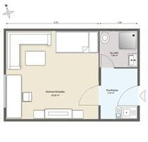 Verkaufe gut vermietete 1 Zimmerwohnung in Linden
