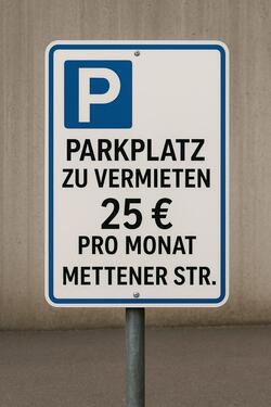 Foto - Parkplatz Deggendorf Mettener Str