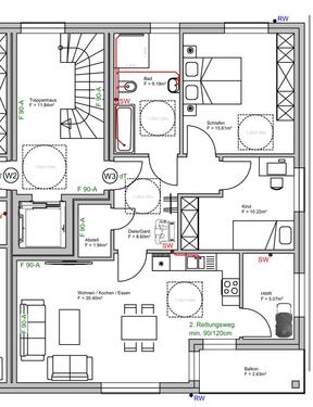 Foto - Moderne 3-Zimmer-Neubauwohnung (83 m²) – EG Erstbezug in Top-Lage