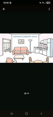 Foto - 3Zi- Wohnung in Gotha Thüringen zu vermieten