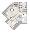 Foto - große 76 m² 2-ZKB Wohnung in Meppen-Esterfeld, innenstadtnah