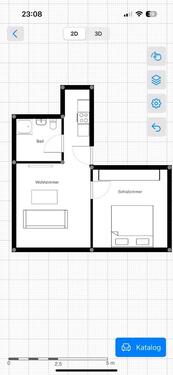 Foto - 2 Zimmer Dachgeschoßwohnung zur Miete in Königsbrunn