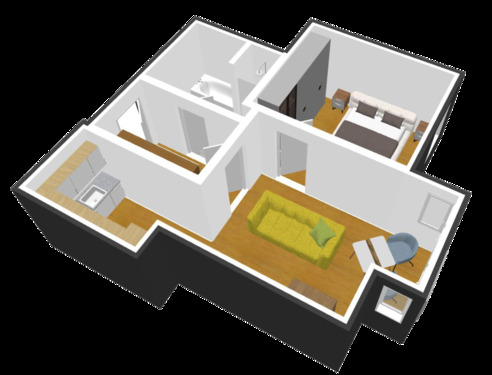 Foto - 2 Zimmer Etagenwohnung zur Miete in Gröditz