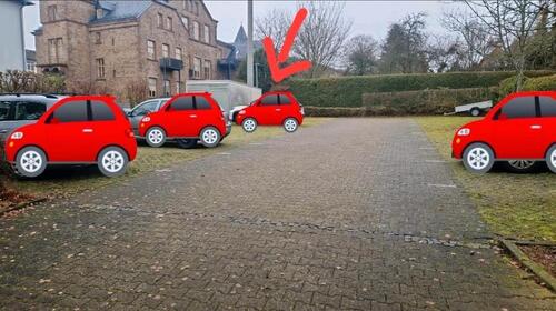 Foto - Parkplatz in St.Wendel (Nähe City)