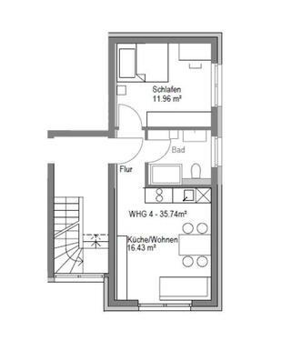 Foto - Etagenwohnung zur Miete in Mutlangen