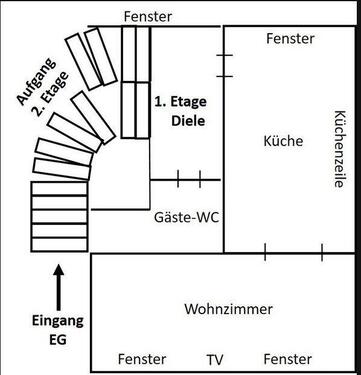 Foto - Schöne Maisonettewohnung im Zentrum von Viersen mit EBK