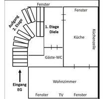Schöne Maisonettewohnung im Zentrum von Viersen mit EBK