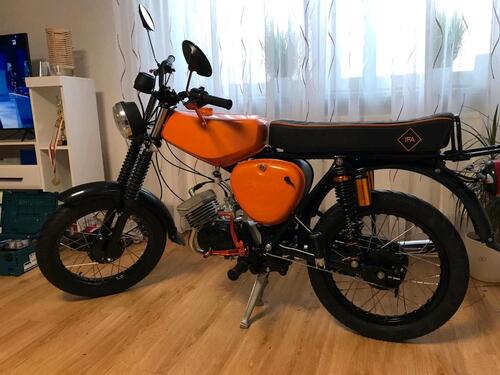 Foto - Winterstellplatz für ein Motorrad ️