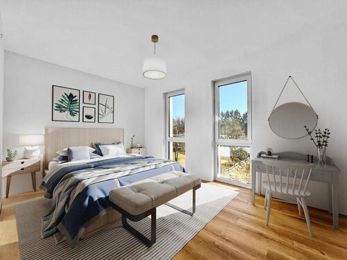 Foto - Top-3-Zimmer-Penthouse-Wohnung mit Blick ins Grüne, Dachterrasse, GlasfaserBreitband, Energie: A+