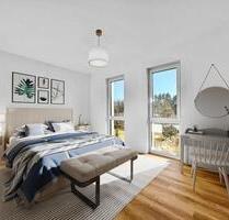 Top-3-Zimmer-Penthouse-Wohnung mit Blick ins Grüne, Dachterrasse, GlasfaserBreitband, Energie: A+ - Bielefeld Sennestadt