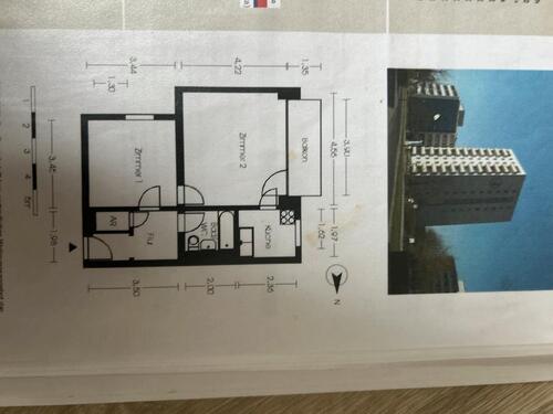 Foto - Wohnung in Treptow Köpenick - 550,00&nbsp;EUR Kaltmiete, ca.&nbsp; 48,00&nbsp;m&sup2;