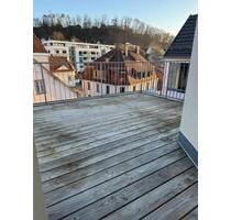 Moderne 2-Zimmerwohnung mit Dachterrasse im Stadtzentrum von Sigmaringen