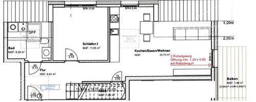 Foto - 5 Zimmer Maisonettenwohnung zur Miete in Bad Driburg