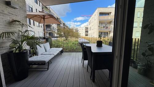 Foto - Exklusive 3-Zi.-Wohnung im Zollhafen: mit Terrasse, Markenküche,