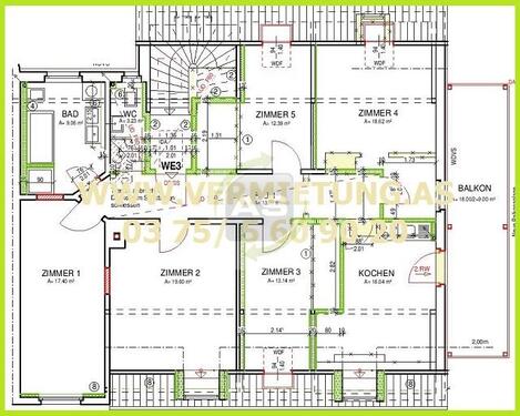 Foto - 5 Zimmer Etagenwohnung zur Miete in Zwickau
