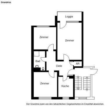 Foto - 3-Zimmer-Wohnung in Ohlhof mit Balkon und schönem Ausblick