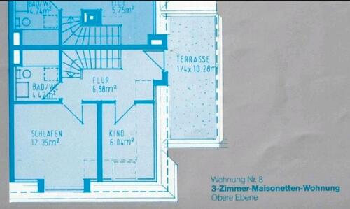 Foto - 3 Zimmer Maisonettenwohnung in Heilbronn