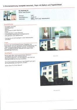 Foto - Etagenwohnung zur Miete in Haan