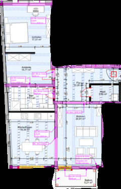 Foto - 2 Zimmer Etagenwohnung zur Miete in Worms