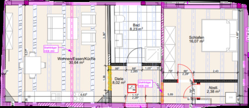 Foto - 2 Zimmer Etagenwohnung zur Miete in Worms