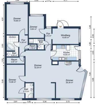 Foto - Erdgeschoss Wohnung in Duhnen - 1.300,00&nbsp;EUR Kaltmiete, ca.&nbsp; 140,00&nbsp;m&sup2;