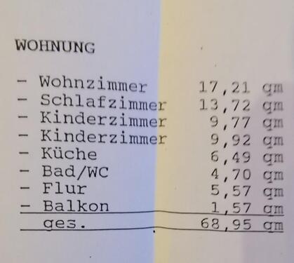 Foto - Etagenwohnung in Ludwigslust zur Miete
