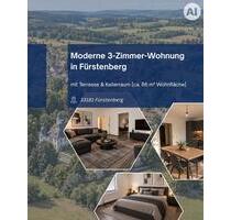 Helle 3-Zimmer-Wohnung mit Balkon in Fürstenberg – 86 m² - Bad Wünnenberg