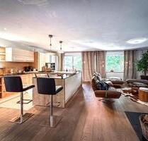 Ferienwohnung - Bergblick, 6 Personen, Kamin, 140 m2, Terrasse - Kiefersfelden