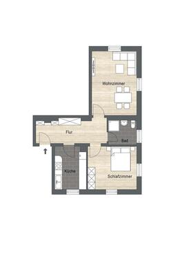 Foto - 2 Zimmer Etagenwohnung zur Miete in Dresden