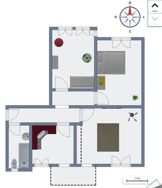 Foto - 3 ZKBB Wohnung Rathenaustrasse - 650,00 EUR Kaltmiete,