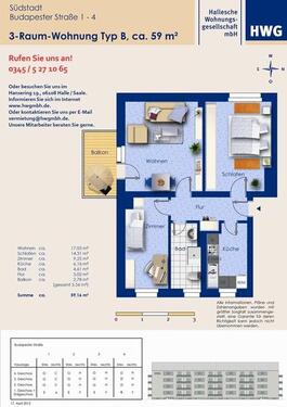 Foto - Etagenwohnung in Halle (Saale)