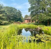 Ferienhaus in absoluter Alleinlage mit Badeteich und Sauna - Dömitz