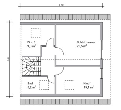 Foto - 5 Zimmer Einfamilienhaus in Ottobrunn