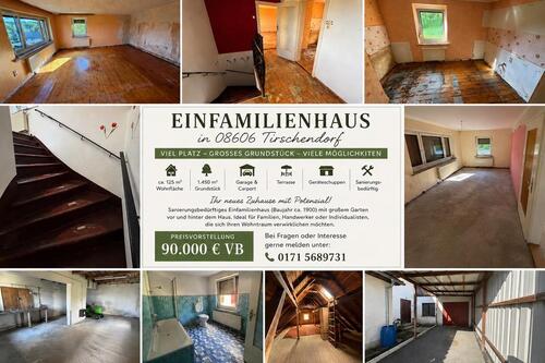 Foto - 4 Zimmer Einfamilienhaus zum Kaufen in Oelsnitz (Vogtland)