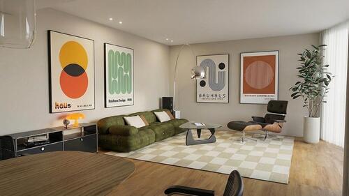 Foto - 3 Zimmer Dachgeschoßwohnung zur Miete in Babenhausen