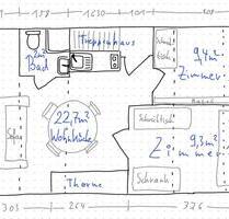 Möblierte 2-Zimmerwohnung mit Wohnküche in Vaals – für Studis - Aachen Aachen-Mitte